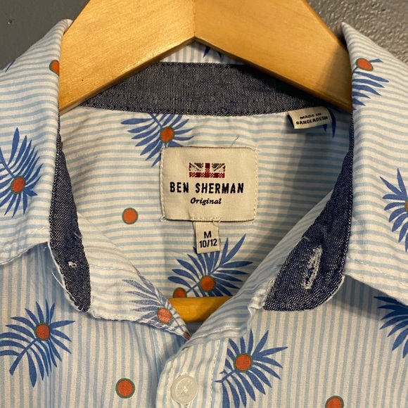 Ben Sherman boys short sleeve woven - Picture 3 of 4